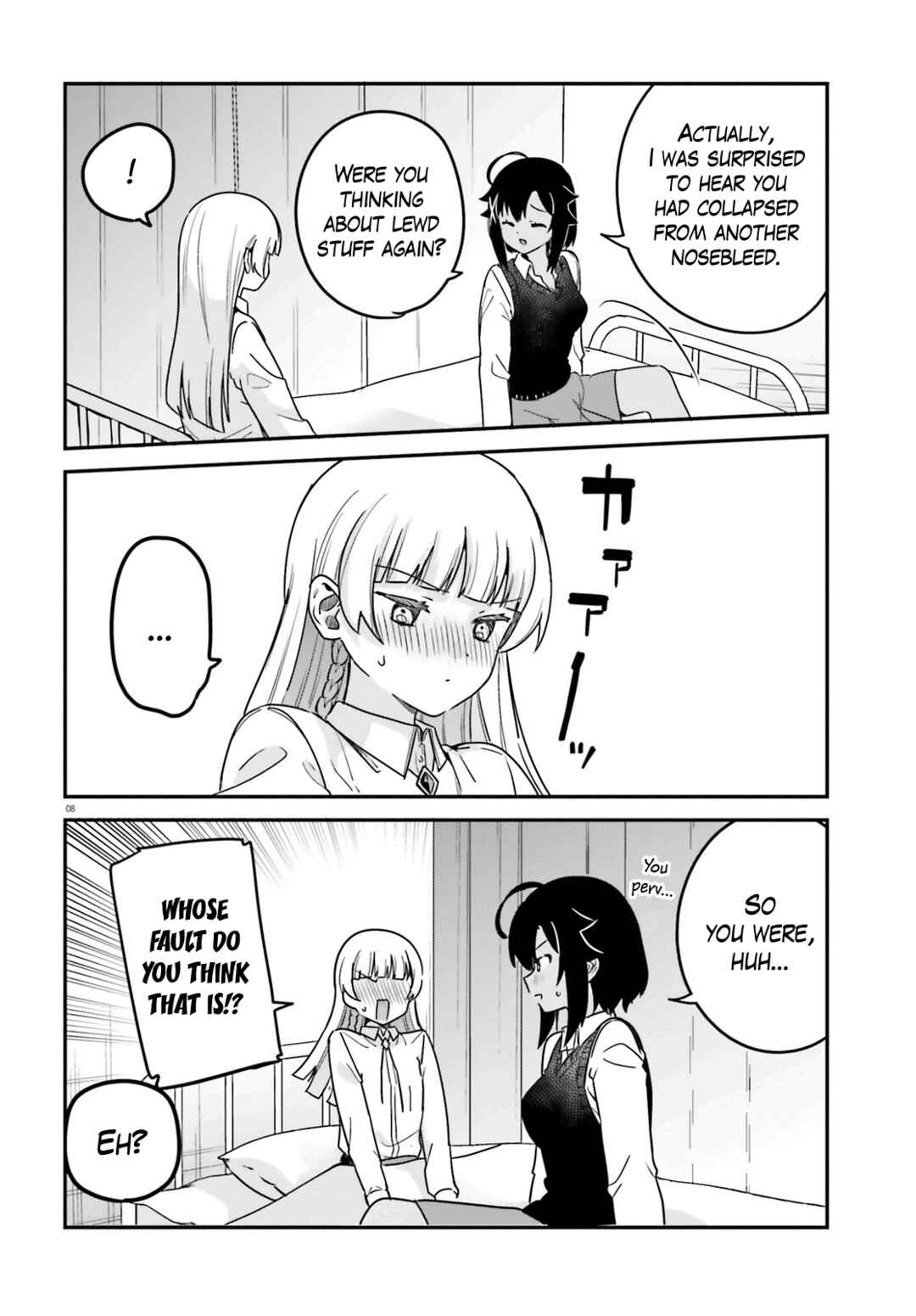 Page 8 Chapter 67 Sekai de Ichiban Oppai ga Suki!