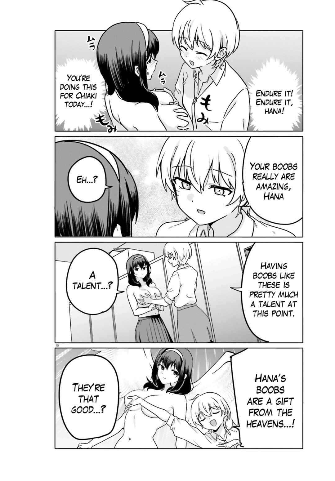 Page 10 Chapter 70 Sekai de Ichiban Oppai ga Suki!