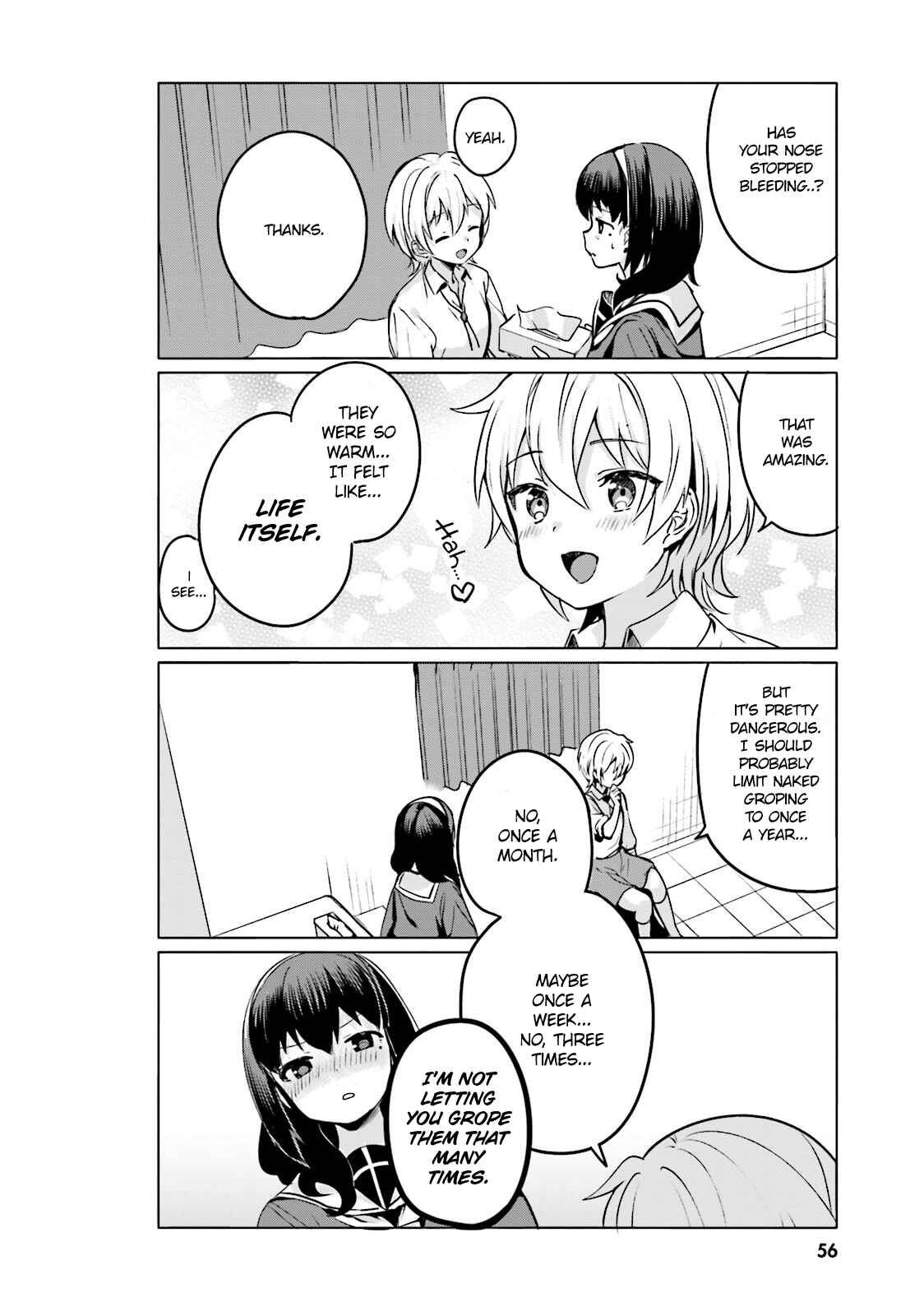 Page 6 Chapter 4 Sekai de Ichiban Oppai ga Suki!