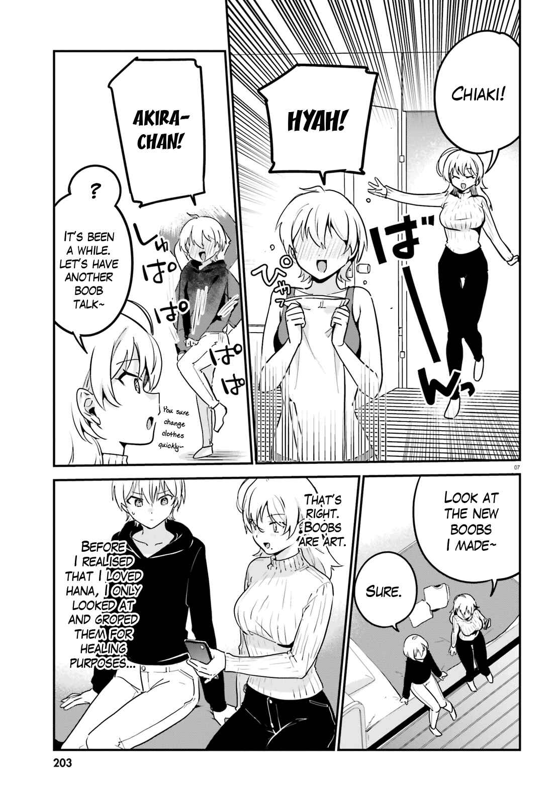 Page 7 Chapter 59 Sekai de Ichiban Oppai ga Suki!