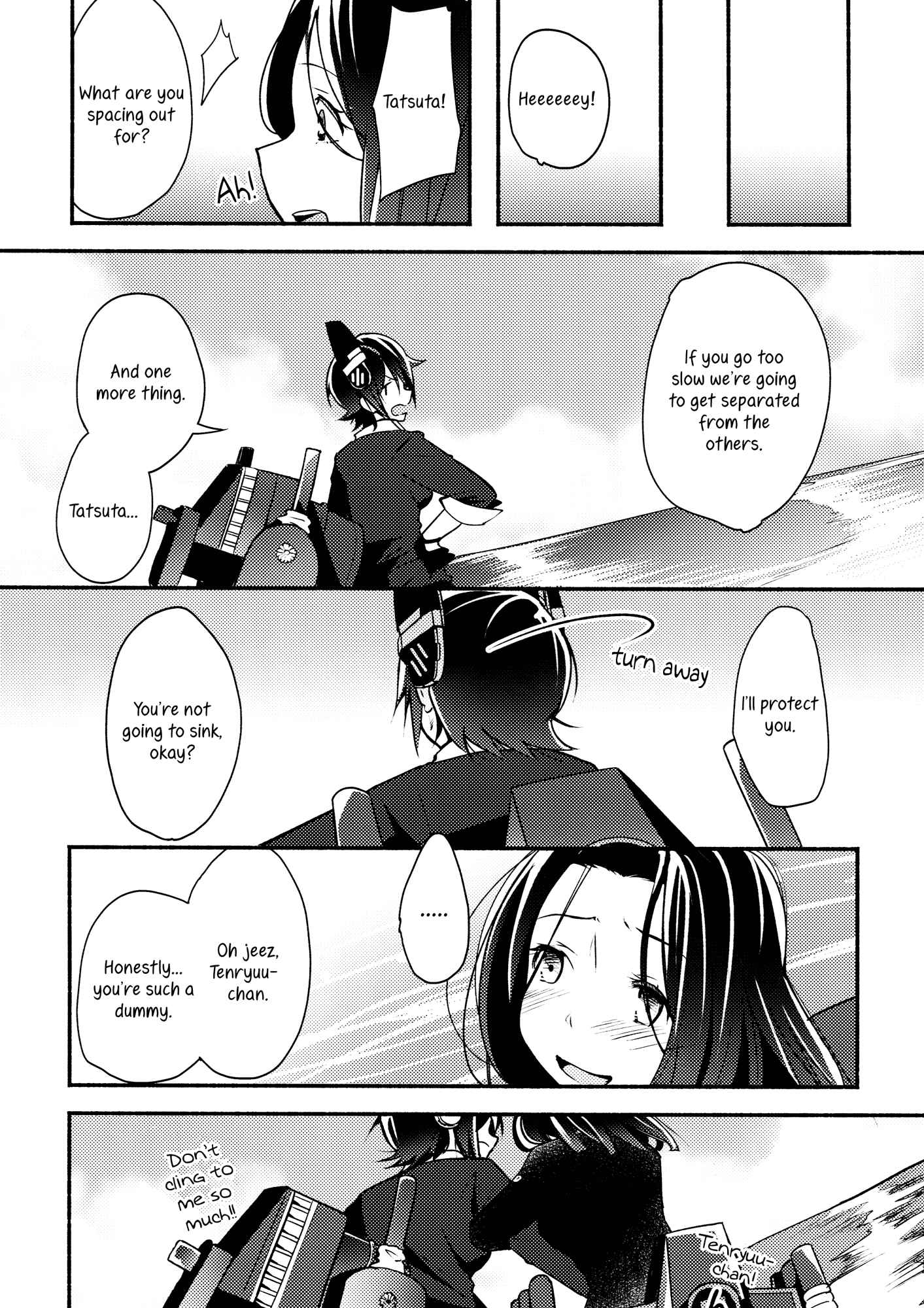 Page 27 Chapter Unknown_1e15 Kantai Collection -KanColle- Tenryuu-chan wa Yasashii Kara (Doujinshi)
