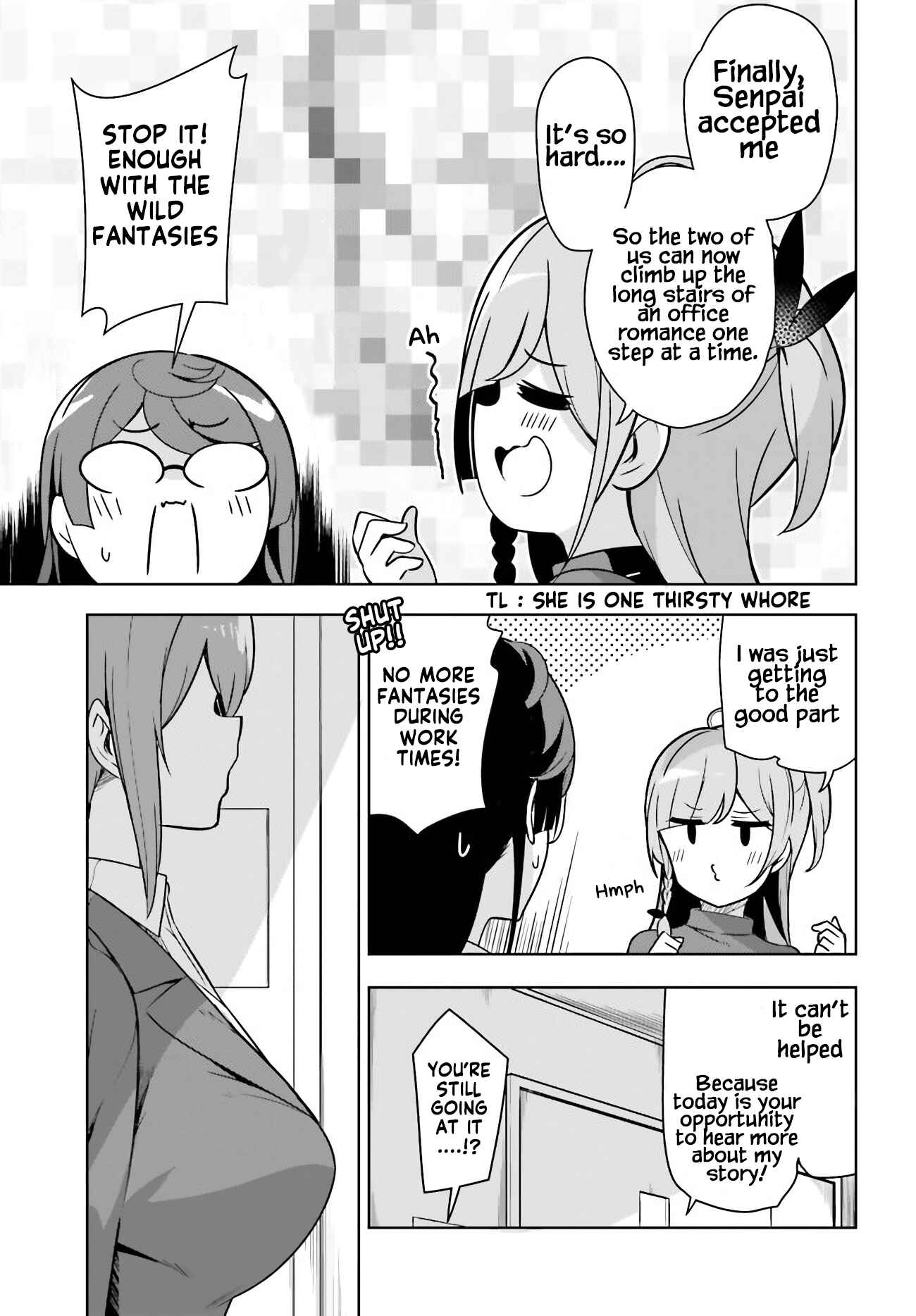 Page 10 Chapter 21 Senpai! Office Love Shimasho♪