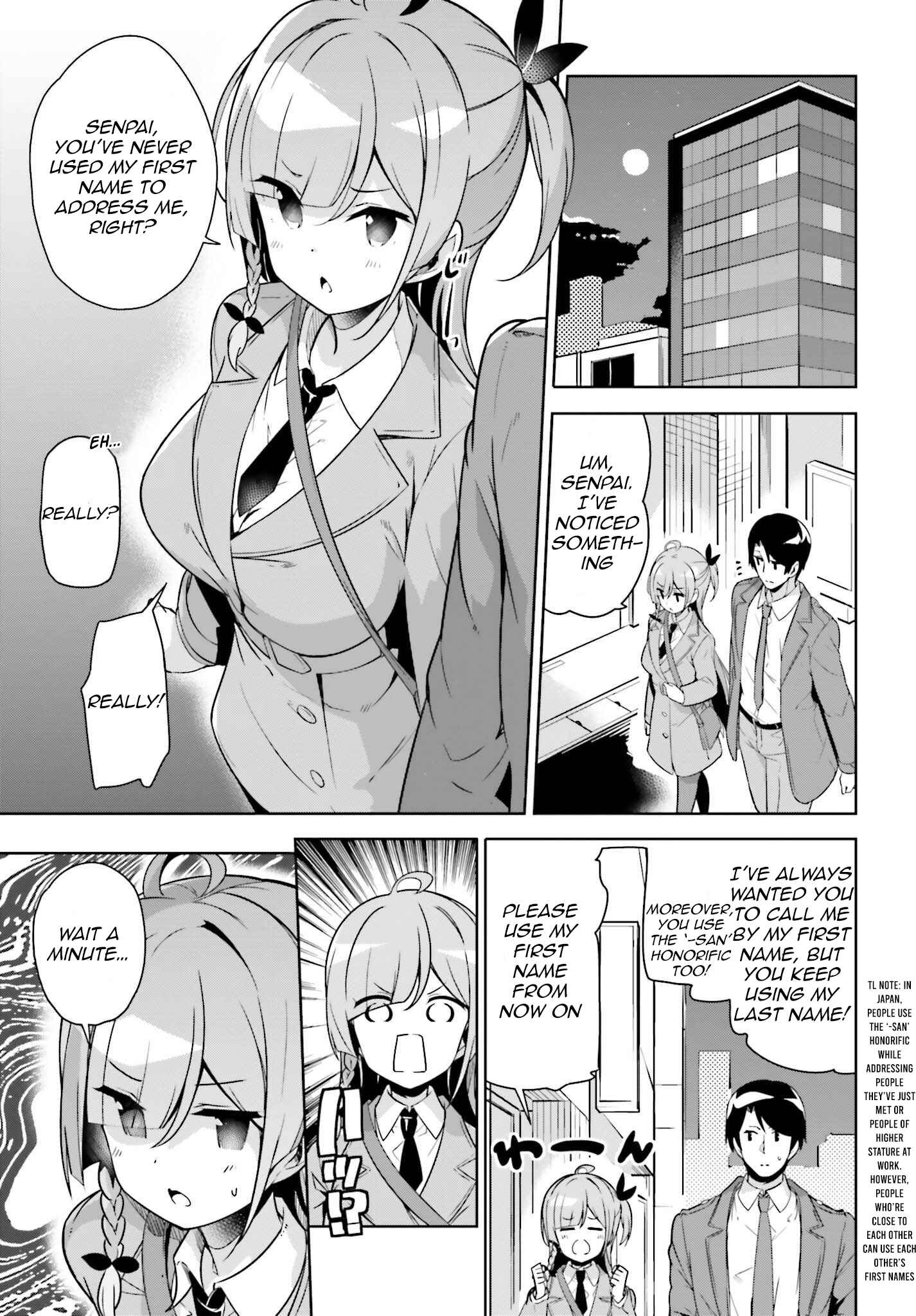 Page 4 Chapter 10 Senpai! Office Love Shimasho♪