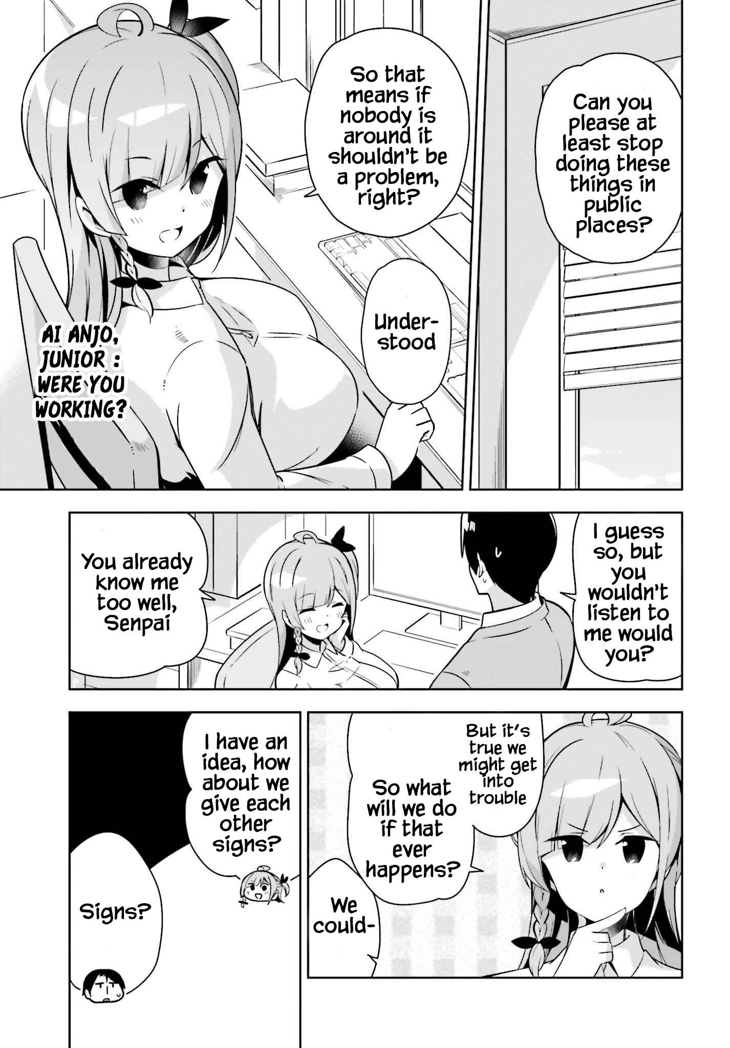 Page 4 Chapter 16 Senpai! Office Love Shimasho♪