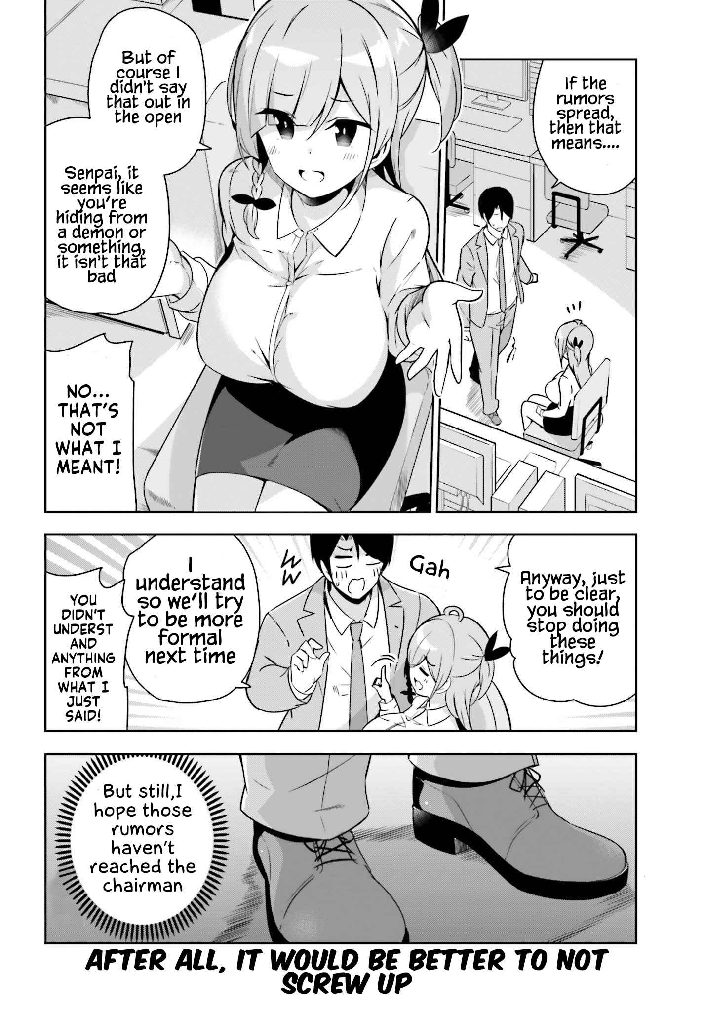 Page 9 Chapter 16 Senpai! Office Love Shimasho♪