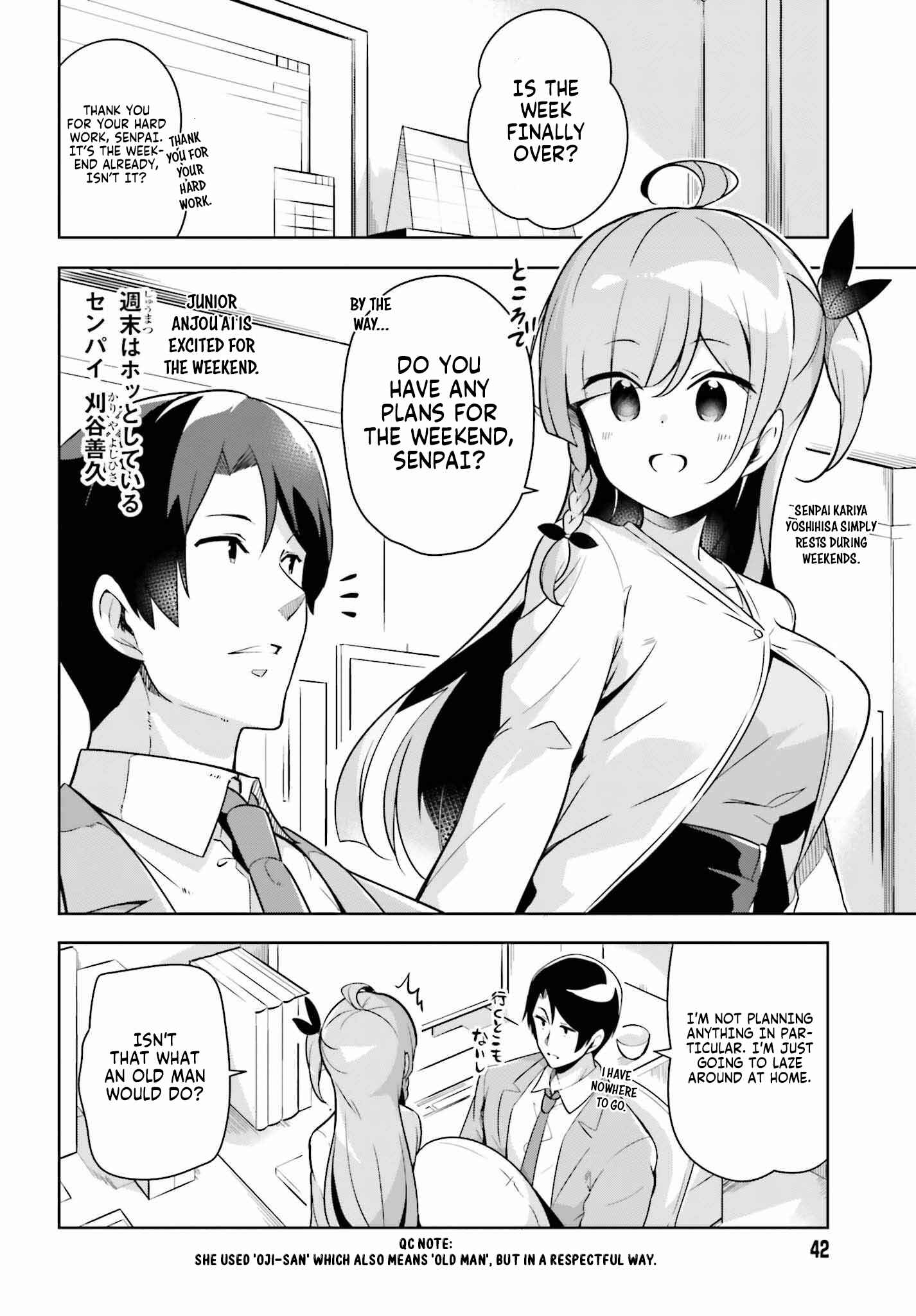 Page 3 Chapter 11.1 Senpai! Office Love Shimasho♪