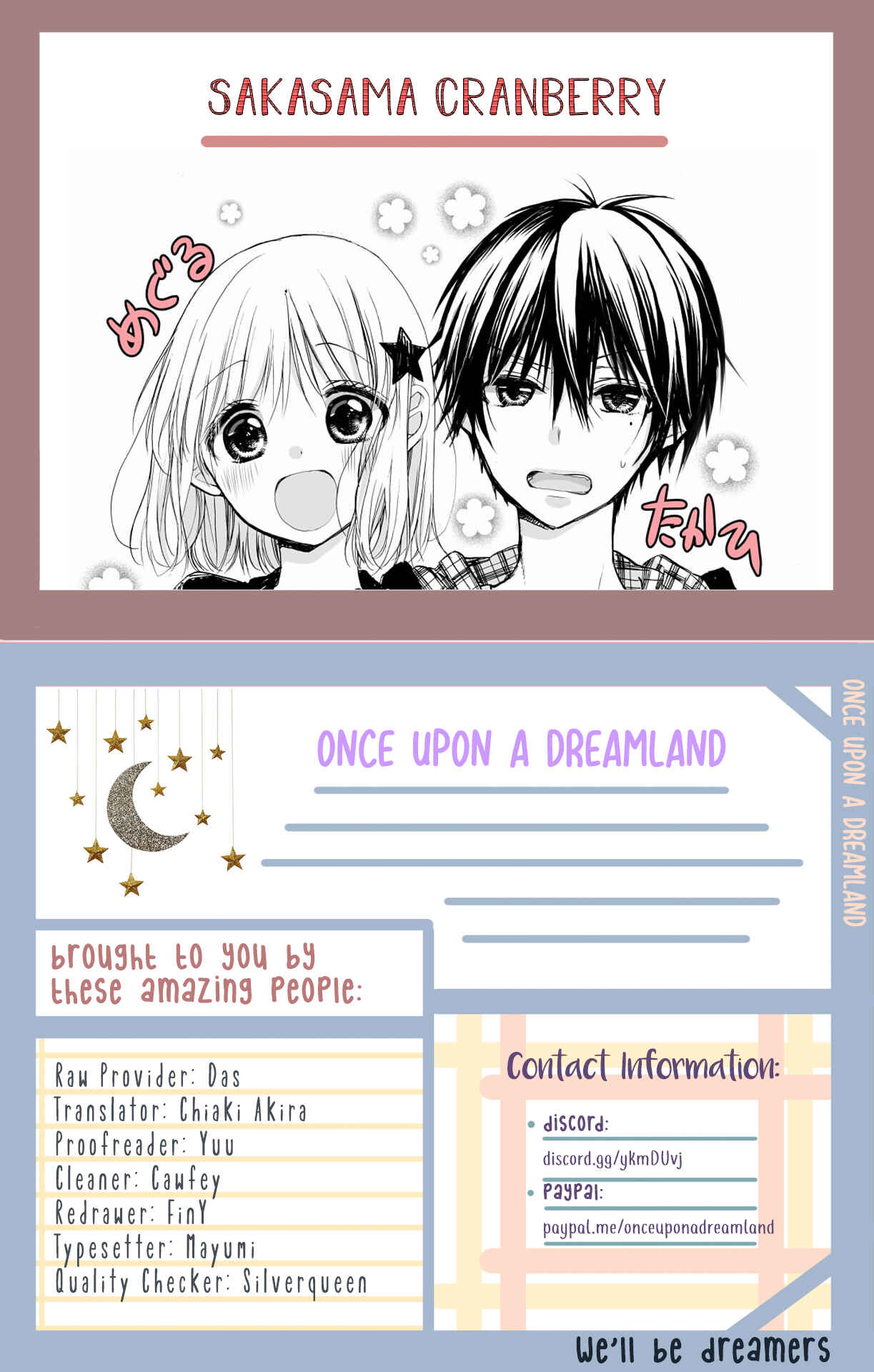 Page 1 Chapter 7.6 Sakasama Cranberry
