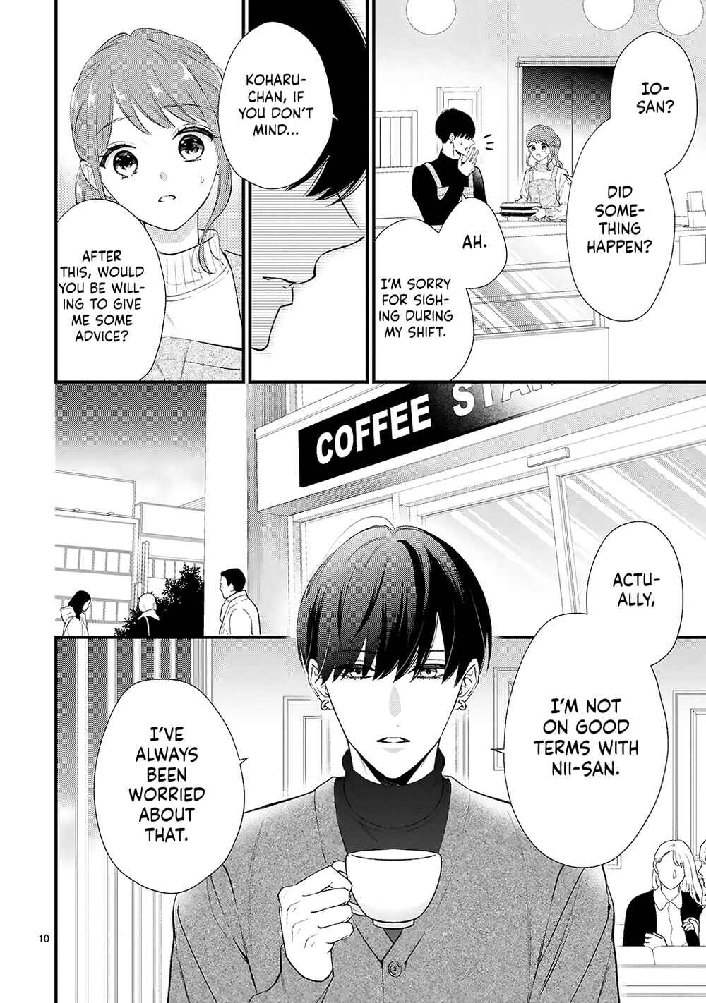 Page 12 Chapter 10 Kurosaki-san no Ichizuna Ai ga Tomaranai