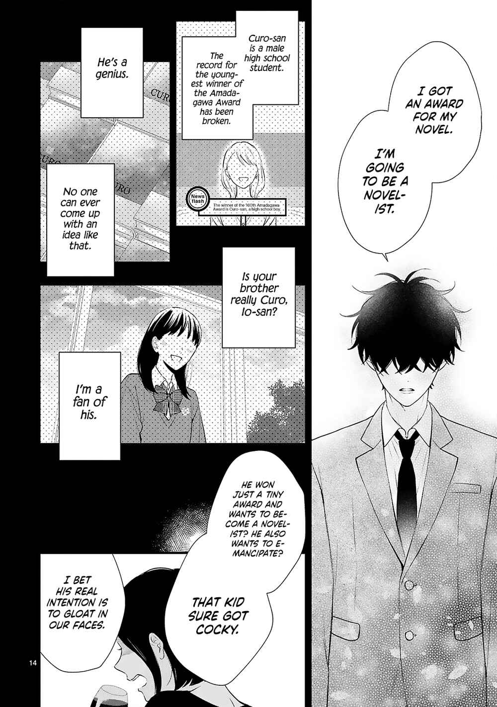 Page 16 Chapter 10 Kurosaki-san no Ichizuna Ai ga Tomaranai