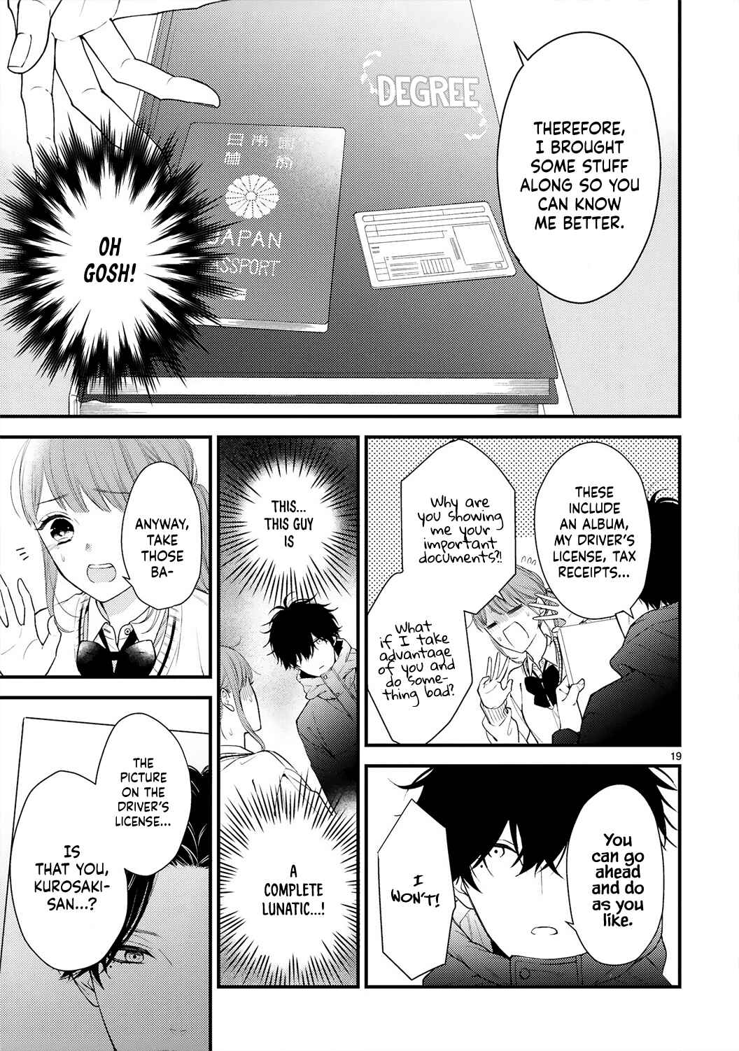 Page 22 Chapter 1 Kurosaki-san no Ichizuna Ai ga Tomaranai