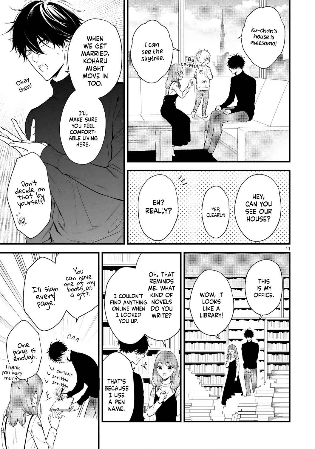 Page 14 Chapter 3 Kurosaki-san no Ichizuna Ai ga Tomaranai