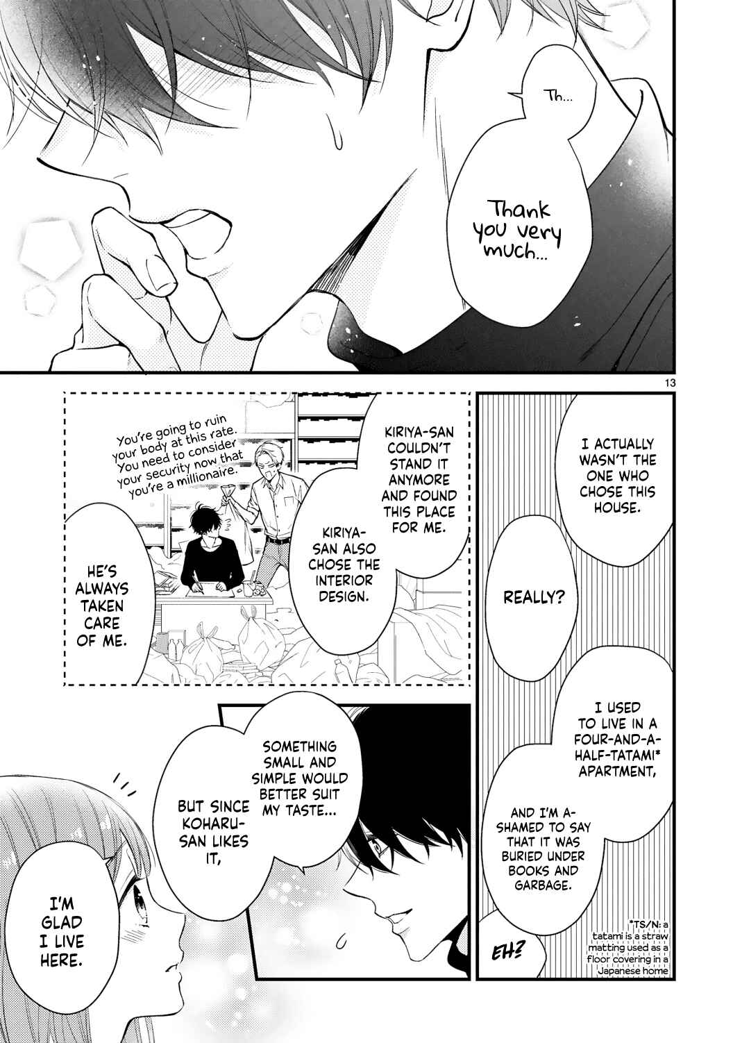 Page 16 Chapter 3 Kurosaki-san no Ichizuna Ai ga Tomaranai