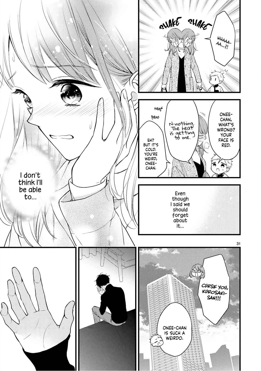 Page 34 Chapter 3 Kurosaki-san no Ichizuna Ai ga Tomaranai