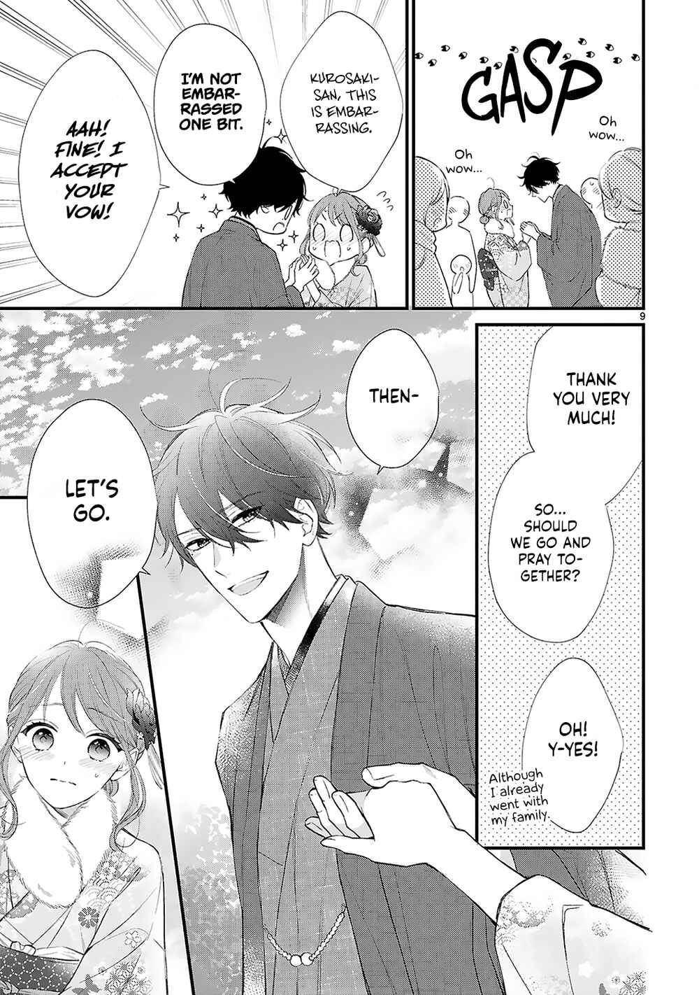 Page 11 Chapter 11.1 Kurosaki-san no Ichizuna Ai ga Tomaranai