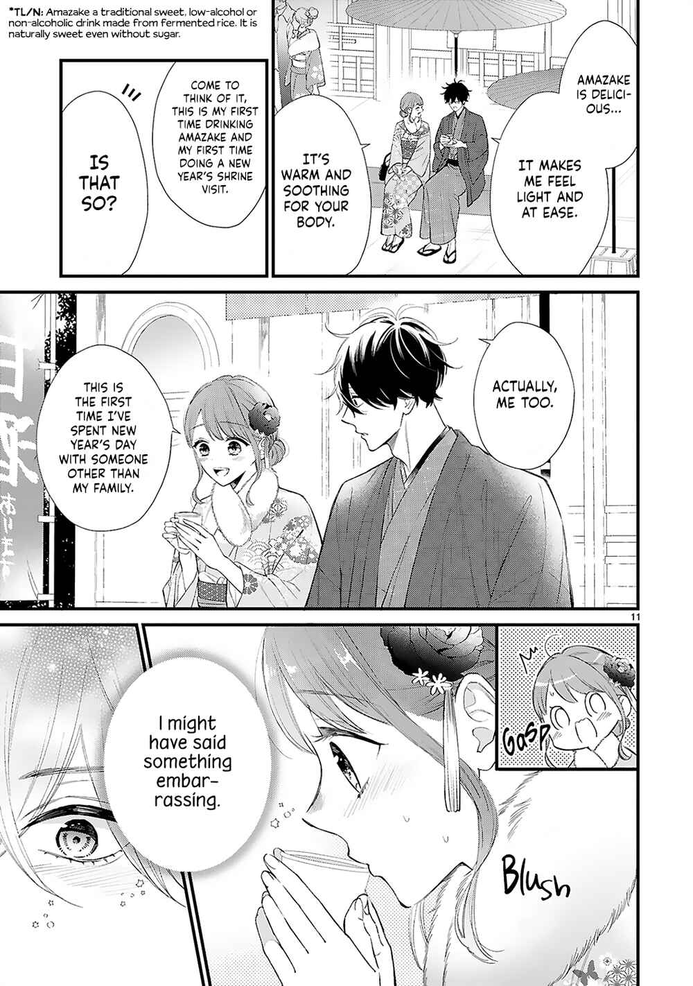 Page 13 Chapter 11.1 Kurosaki-san no Ichizuna Ai ga Tomaranai