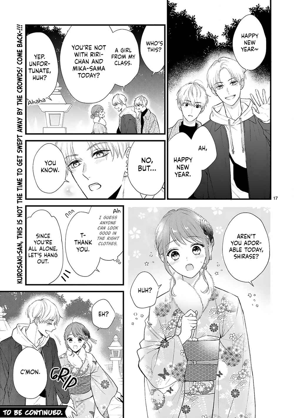 Page 19 Chapter 11.1 Kurosaki-san no Ichizuna Ai ga Tomaranai
