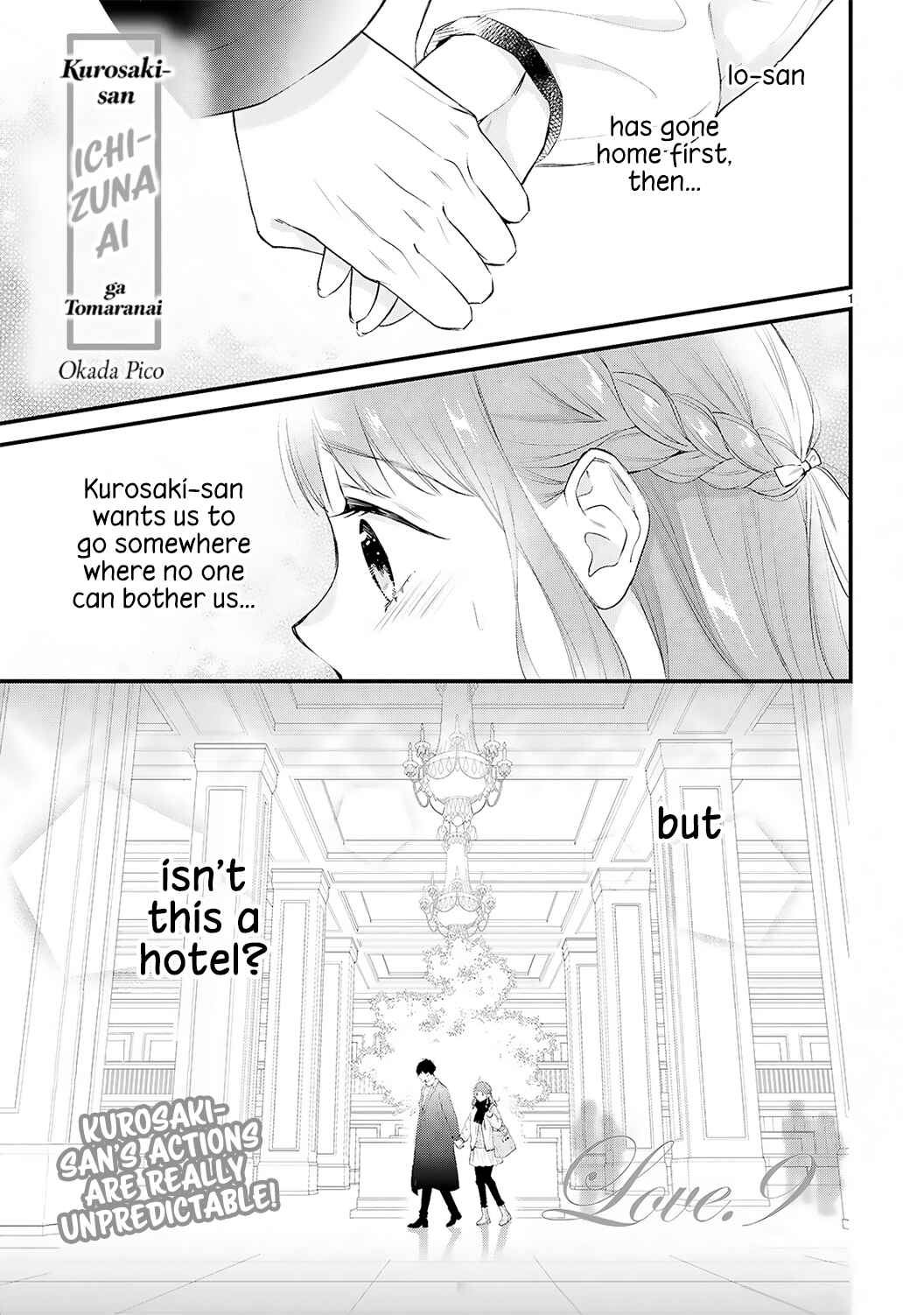 Page 4 Chapter 9 Kurosaki-san no Ichizuna Ai ga Tomaranai