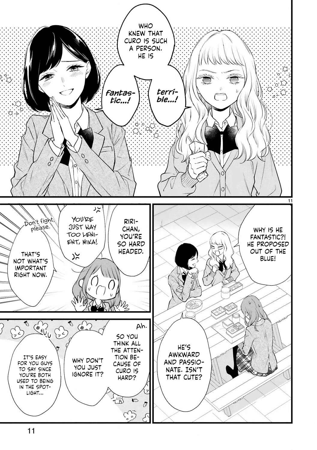 Page 13 Chapter 5 Kurosaki-san no Ichizuna Ai ga Tomaranai