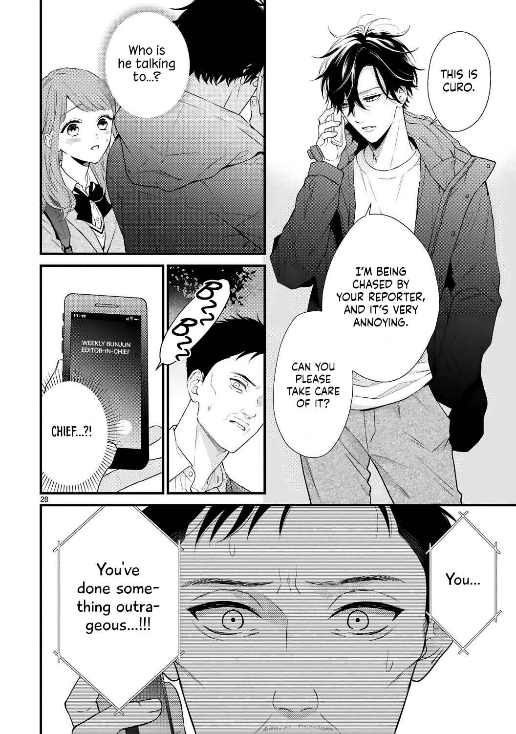 Page 30 Chapter 5 Kurosaki-san no Ichizuna Ai ga Tomaranai