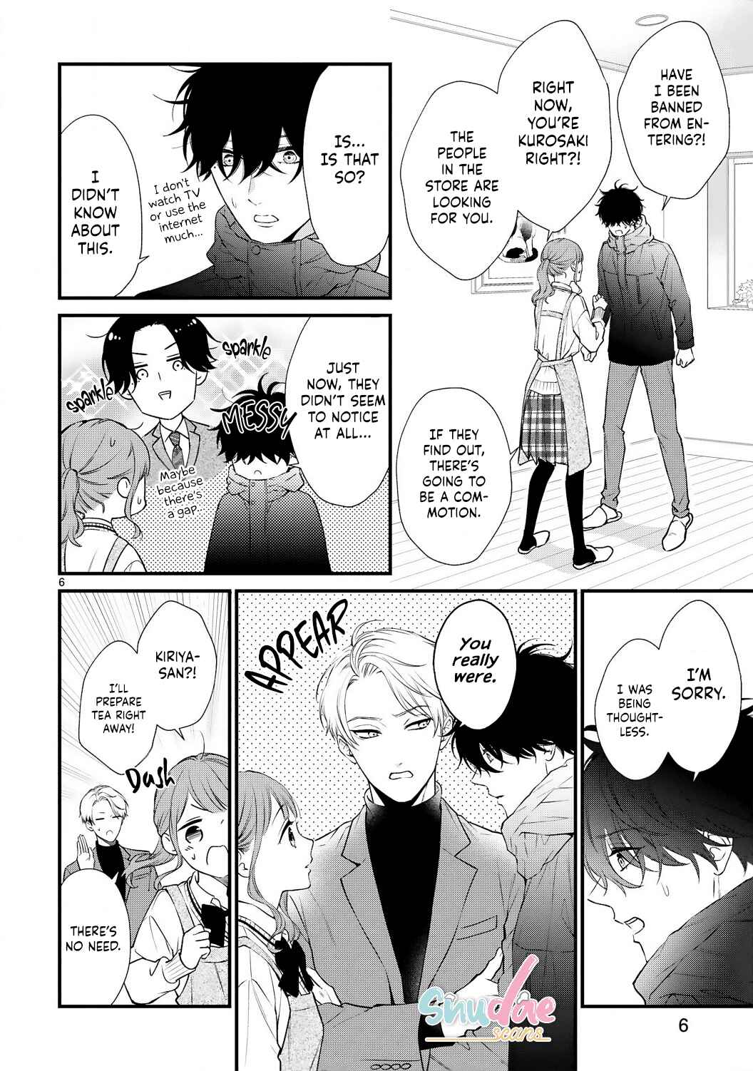 Page 8 Chapter 5 Kurosaki-san no Ichizuna Ai ga Tomaranai