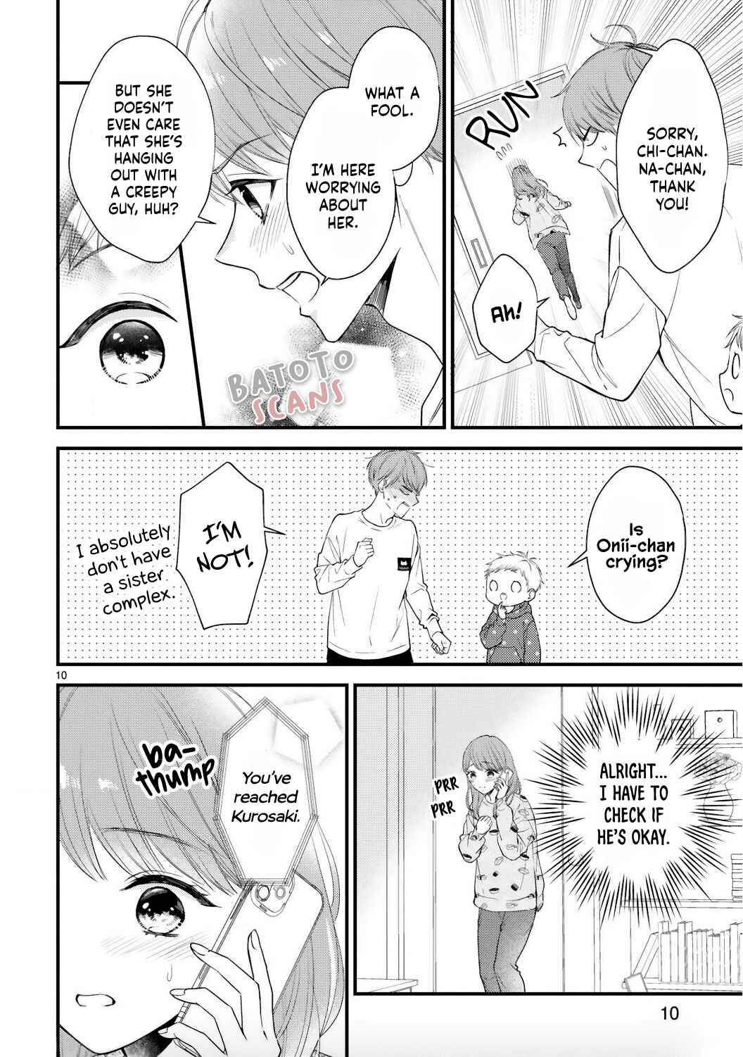 Page 10 Chapter 2 Kurosaki-san no Ichizuna Ai ga Tomaranai