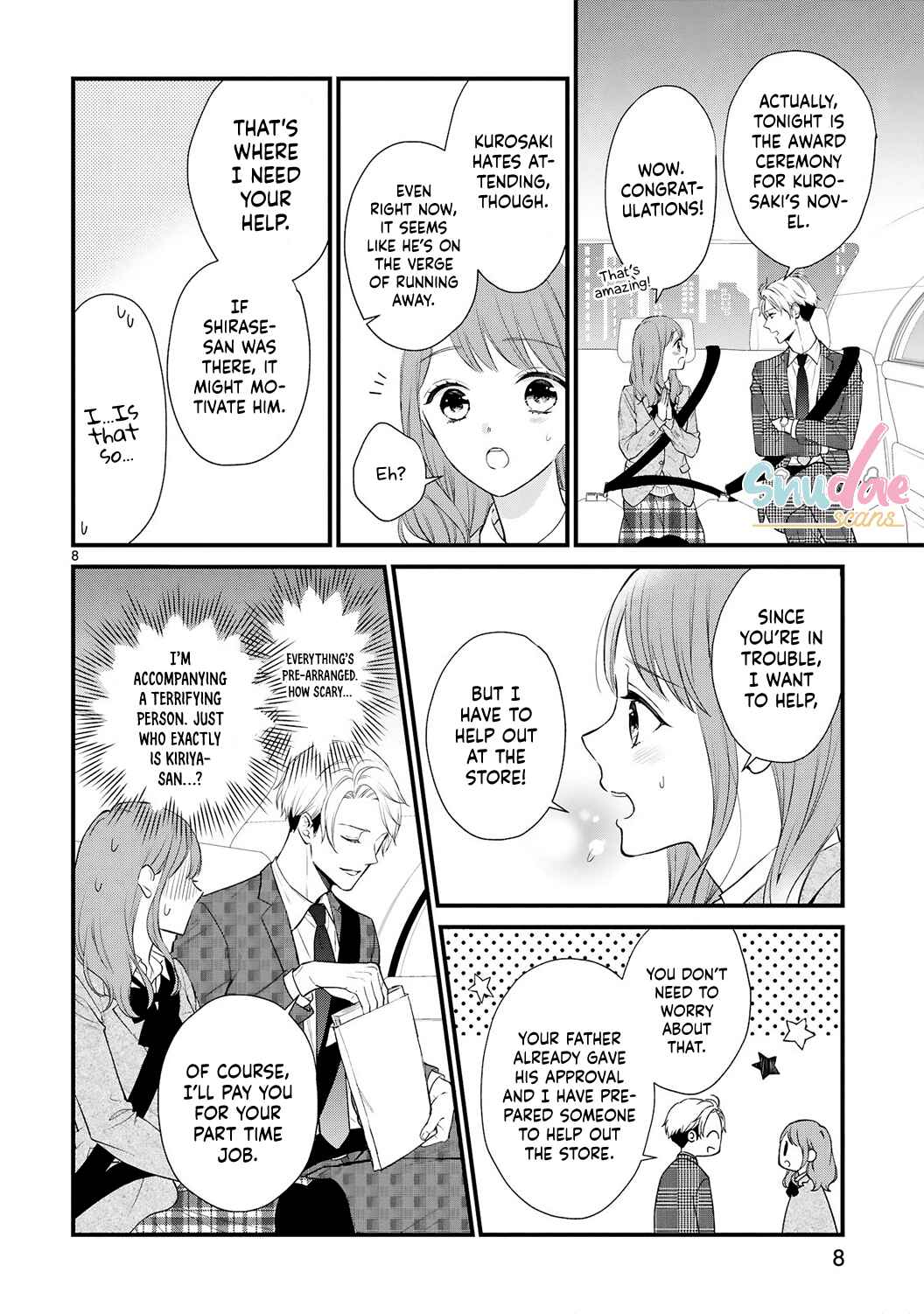 Page 11 Chapter 4 Kurosaki-san no Ichizuna Ai ga Tomaranai