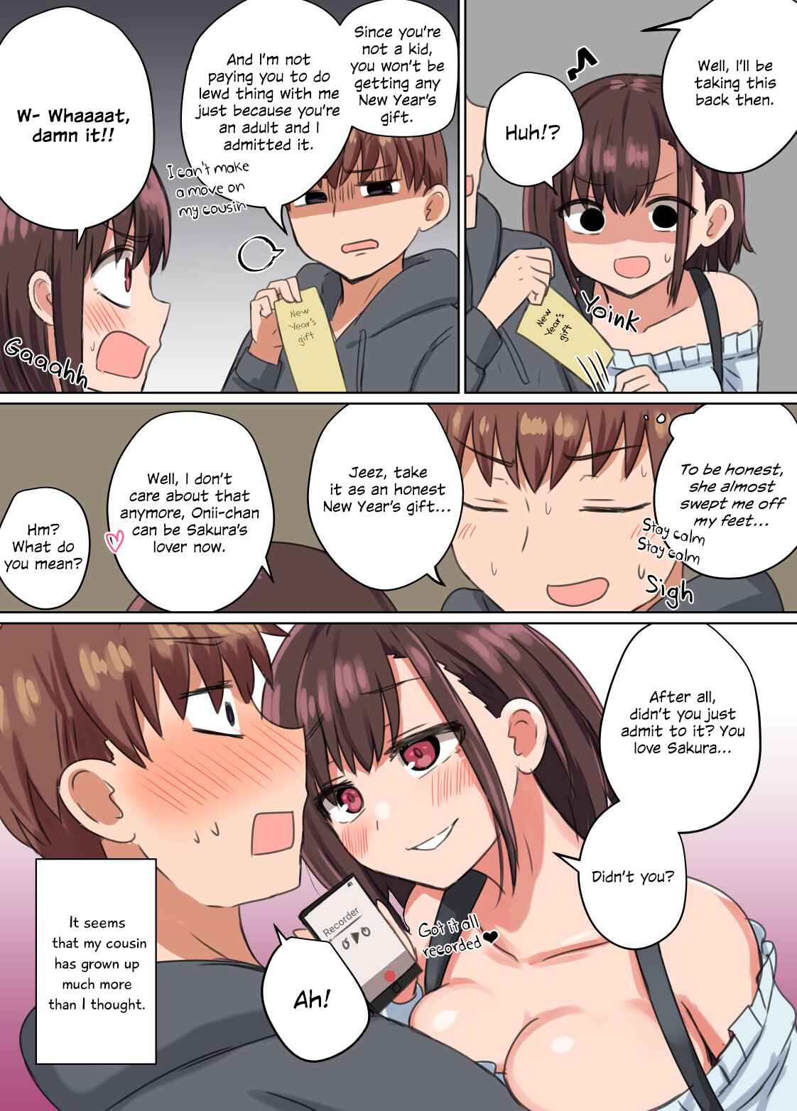Page 4 Chapter Unknown_30d0 Shougatsu Yasumi ni Kisei shite Juumai no JK ni Okane o Ageru Hanashi