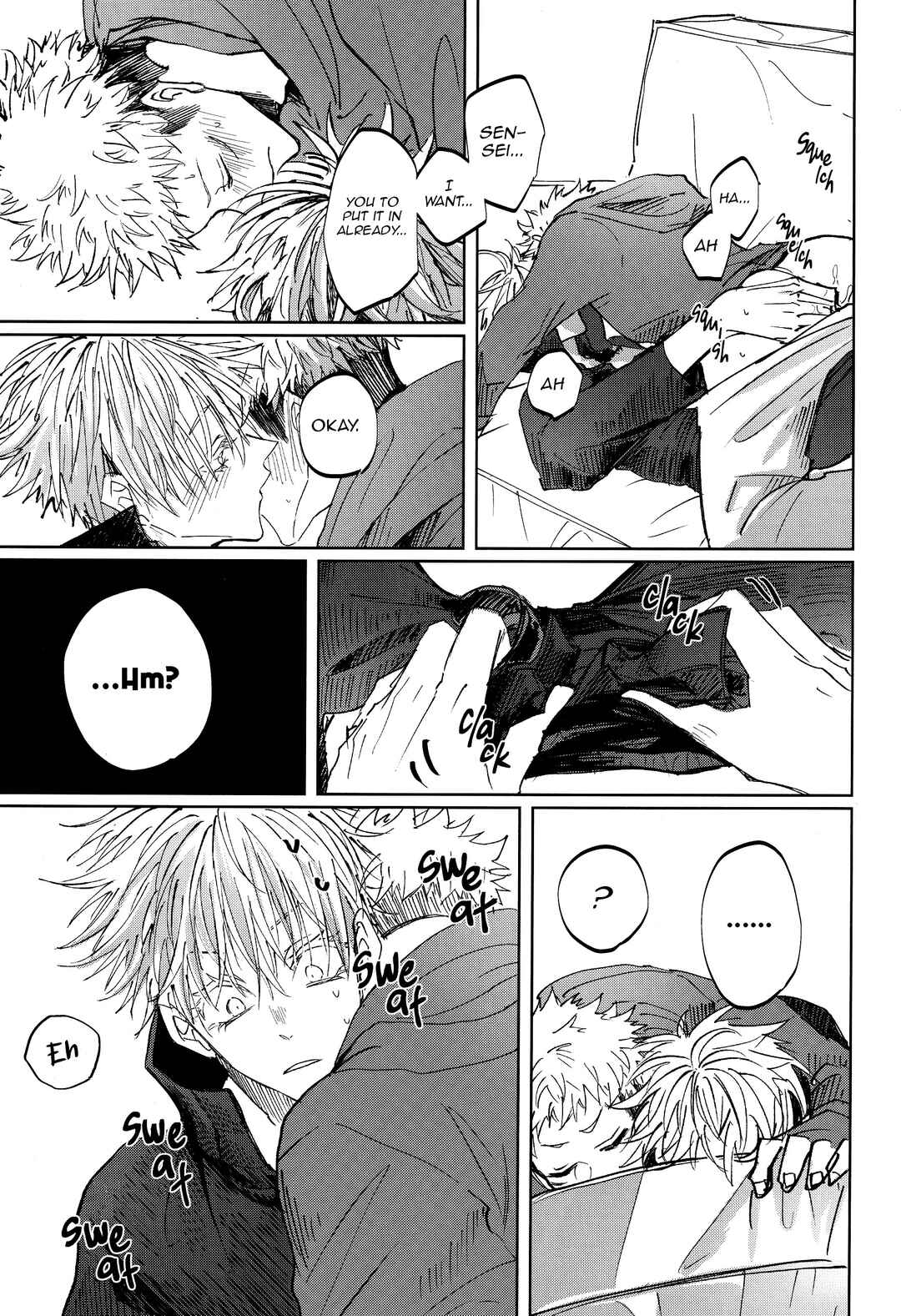 Page 12 Chapter Unknown_7ffb Jujutsu Kaisen - Tora to Tora (Doujinshi)