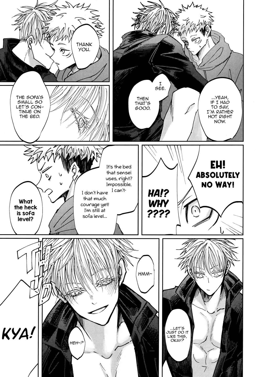 Page 20 Chapter Unknown_7ffb Jujutsu Kaisen - Tora to Tora (Doujinshi)