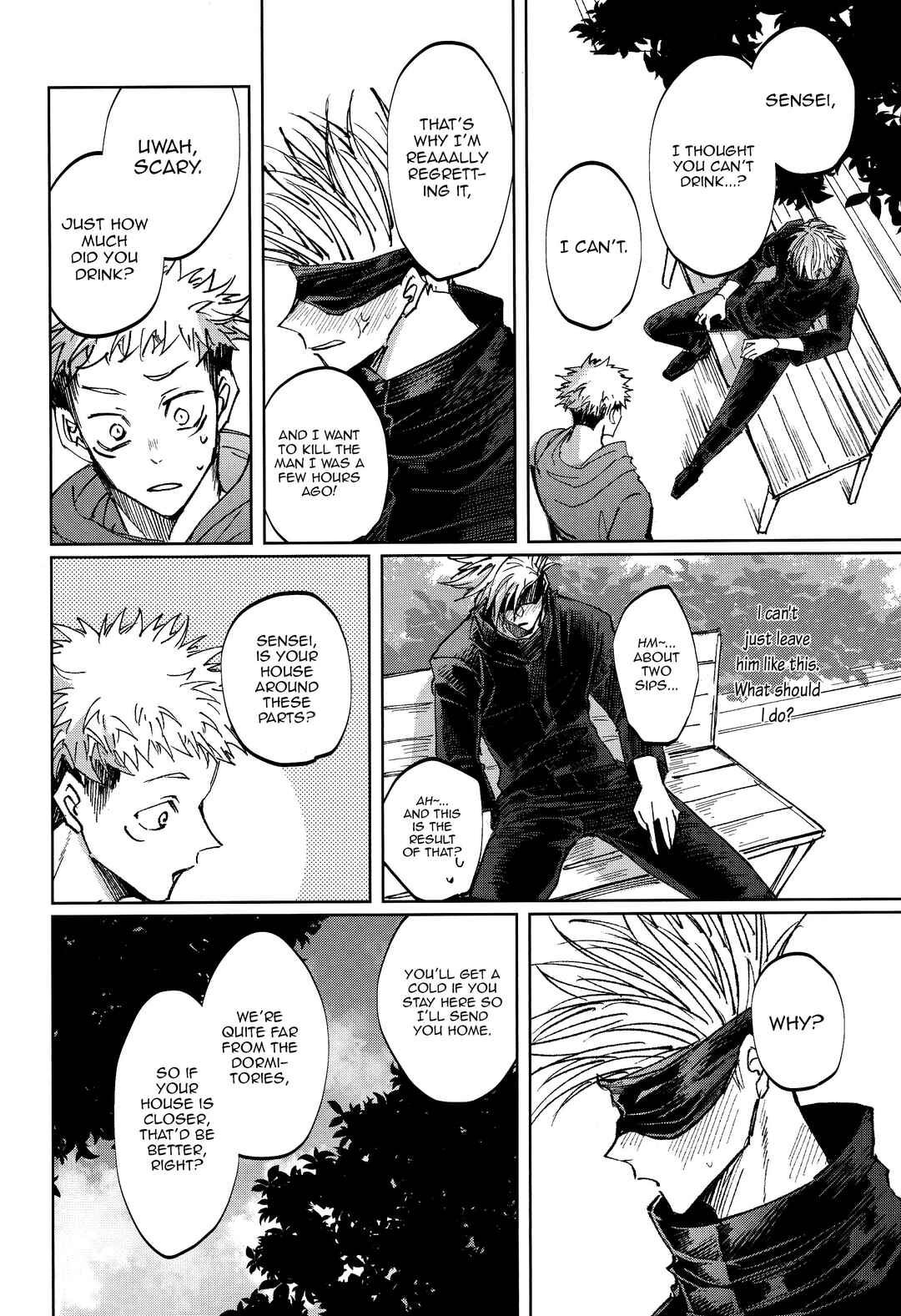 Page 3 Chapter Unknown_7ffb Jujutsu Kaisen - Tora to Tora (Doujinshi)