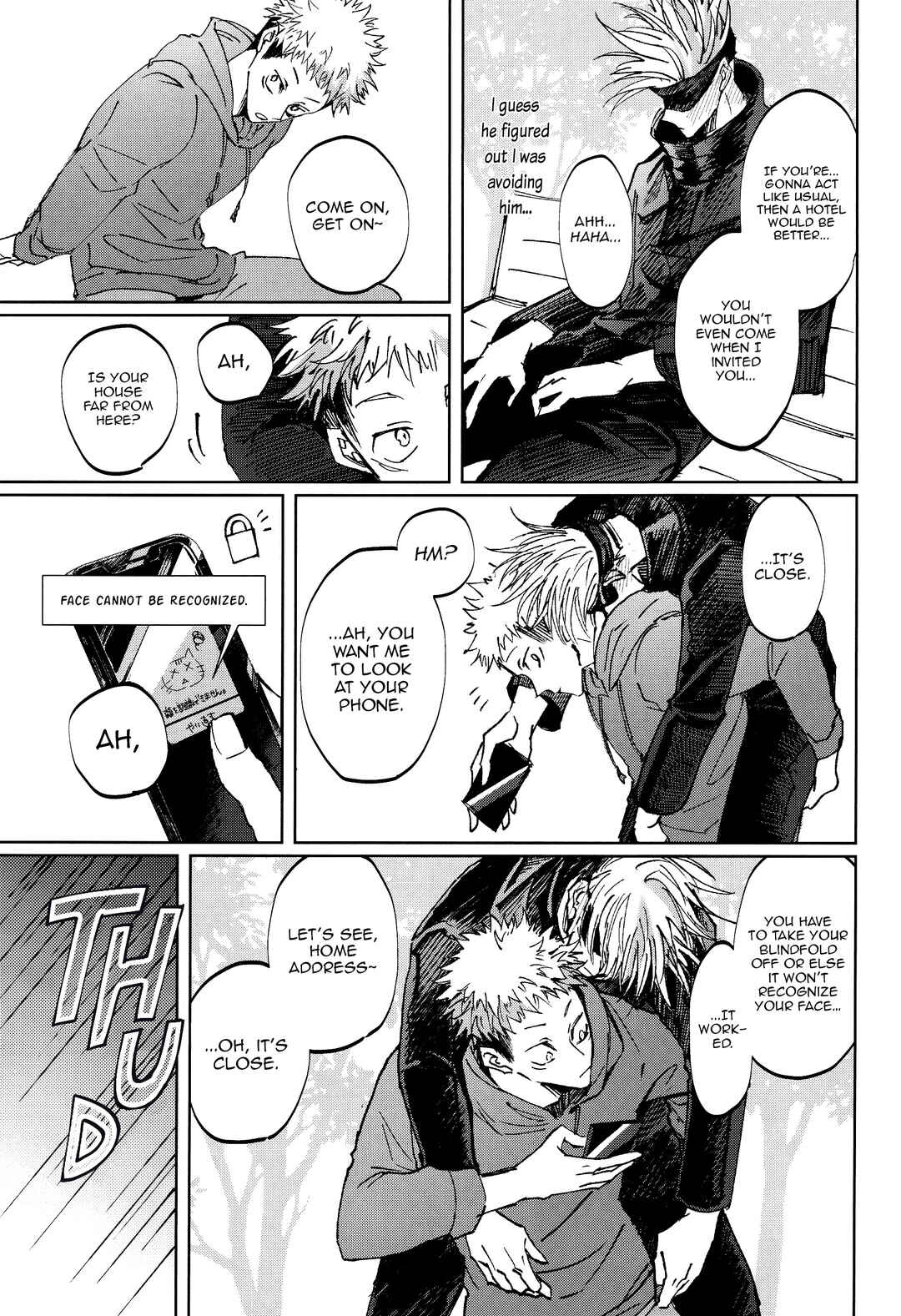 Page 4 Chapter Unknown_7ffb Jujutsu Kaisen - Tora to Tora (Doujinshi)