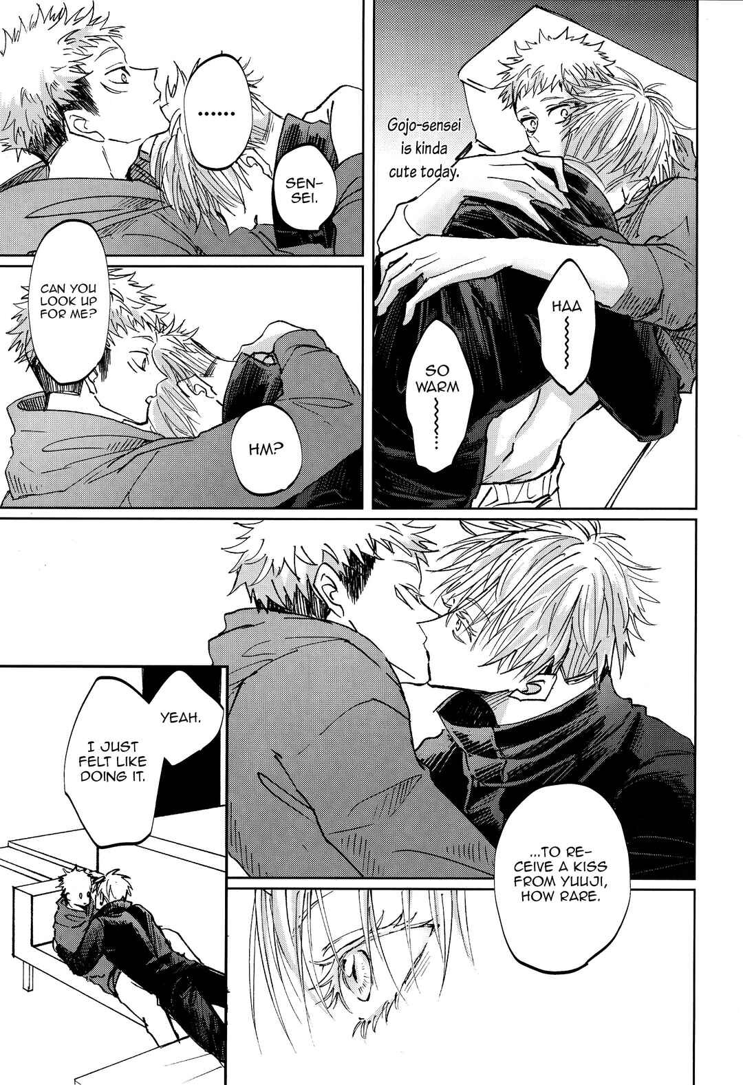 Page 8 Chapter Unknown_7ffb Jujutsu Kaisen - Tora to Tora (Doujinshi)