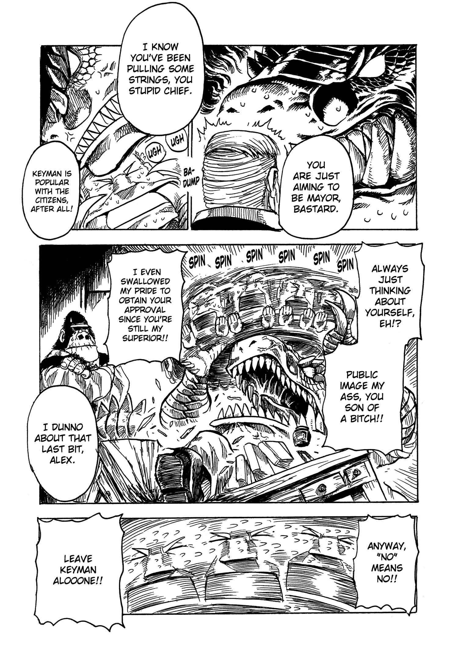 Page 10 Chapter 8 Keyman - The Hand of Judgement