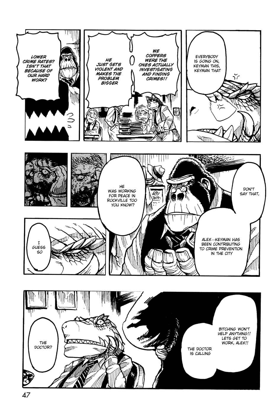 Page 12 Chapter 2 Keyman - The Hand of Judgement