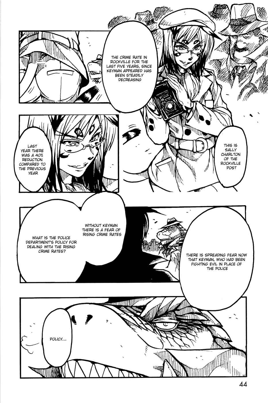 Page 9 Chapter 2 Keyman - The Hand of Judgement
