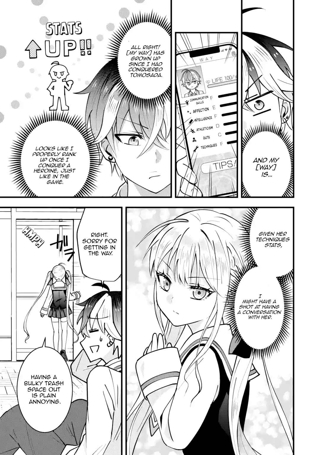 Page 8 Chapter 2 Yarikonda Renai Game no Akuyaku ni Tensei shitanode, Gensaku Chishiki de Heroine wo Kouryaku shimasu