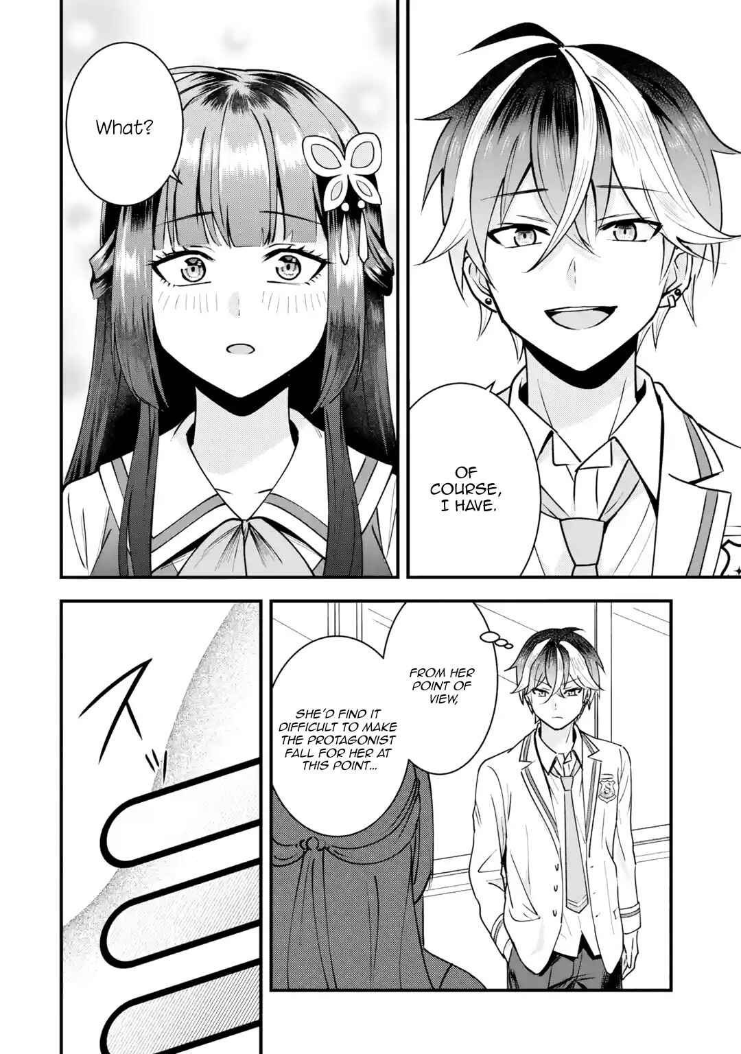 Page 55 Chapter 1 Yarikonda Renai Game no Akuyaku ni Tensei shitanode, Gensaku Chishiki de Heroine wo Kouryaku shimasu