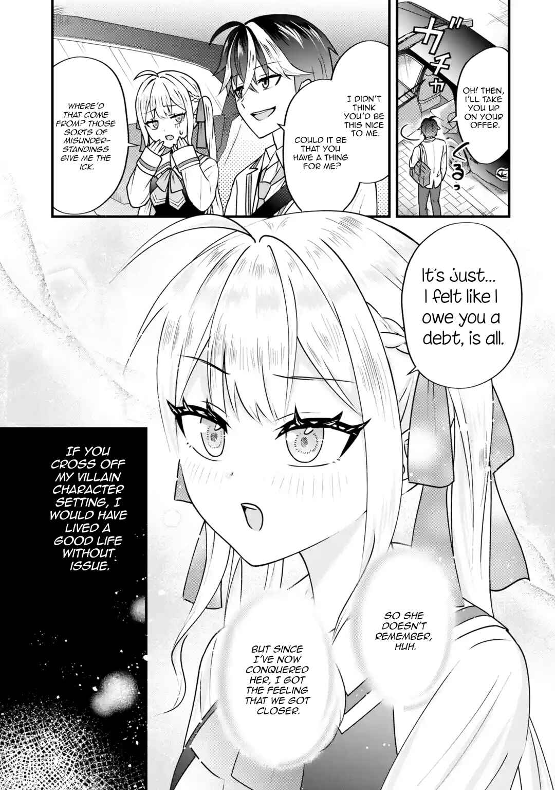 Page 3 Chapter 3 Yarikonda Renai Game no Akuyaku ni Tensei shitanode, Gensaku Chishiki de Heroine wo Kouryaku shimasu