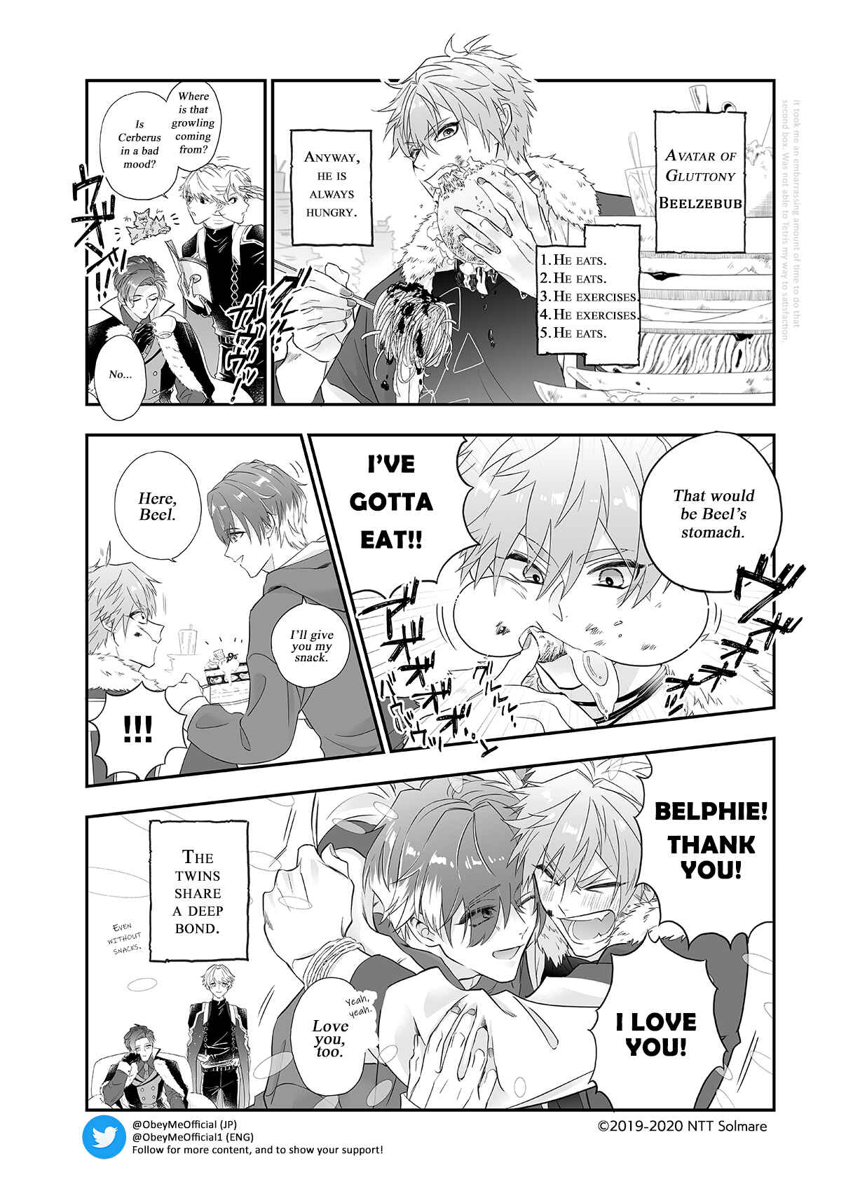 Page 1 Chapter 7 Obey Me! Misadventures