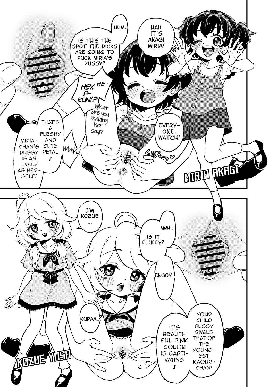 Page 4 Chapter Unknown_00f7 THE iDOLM@STER Cinderella Girls - Quiz! Ochinpo Hairu kana? Hajimete no Hamehame Challeeeenge!! (Doujinshi)