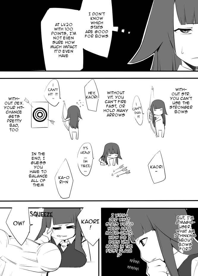 Page 10 Chapter 12 I got stuck in real life, so its okay to get addicted to an MMO, right?
