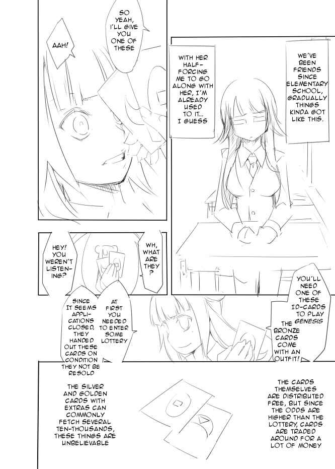 Page 13 Chapter 1 I got stuck in real life, so its okay to get addicted to an MMO, right?