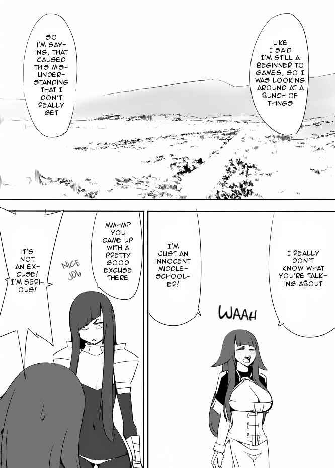 Page 1 Chapter 9 I got stuck in real life, so its okay to get addicted to an MMO, right?