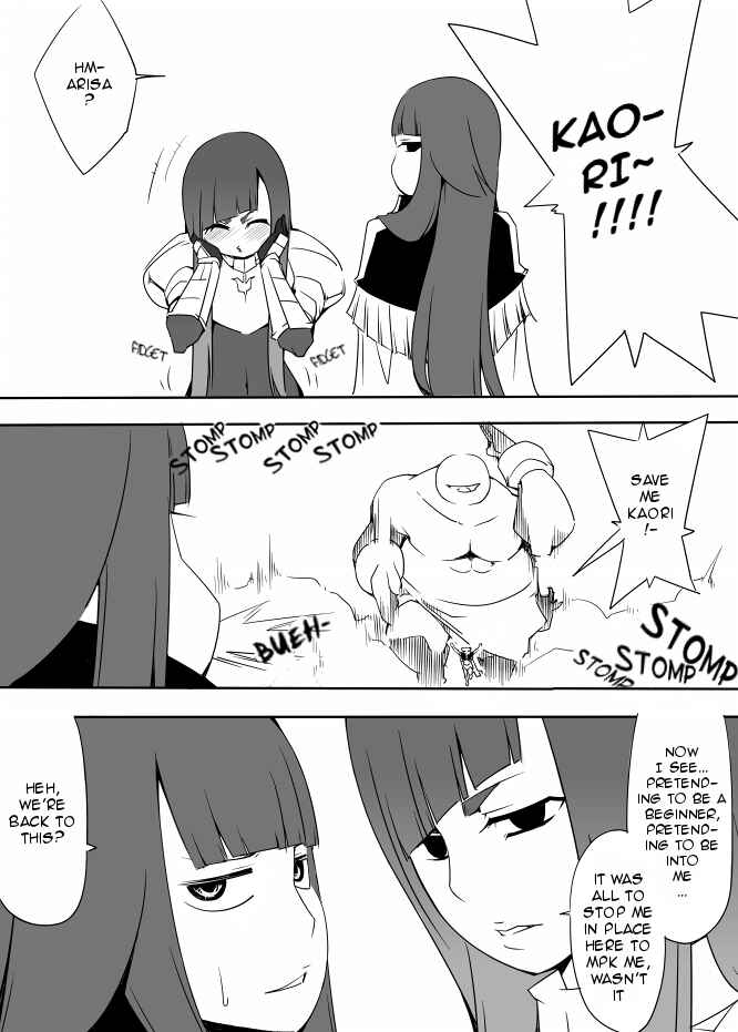 Page 3 Chapter 9 I got stuck in real life, so its okay to get addicted to an MMO, right?