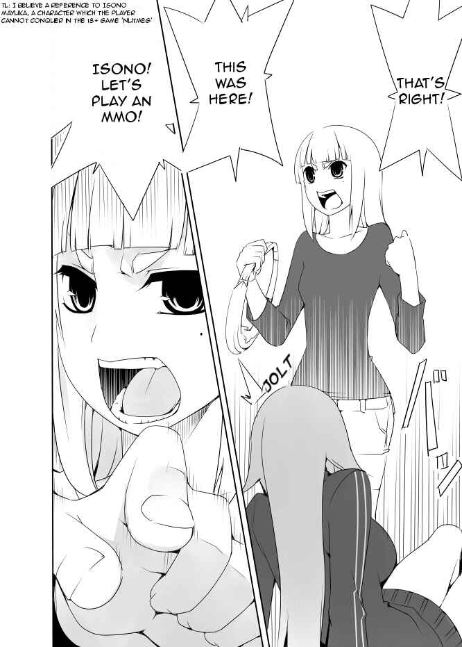 Page 14 Chapter 3 I got stuck in real life, so its okay to get addicted to an MMO, right?