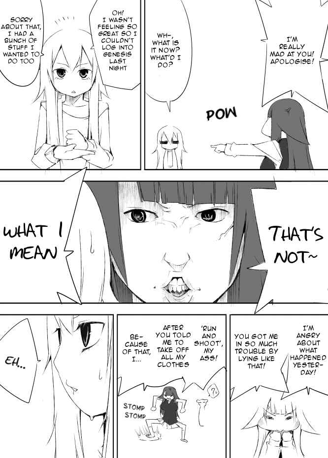 Page 4 Chapter 22 I got stuck in real life, so its okay to get addicted to an MMO, right?