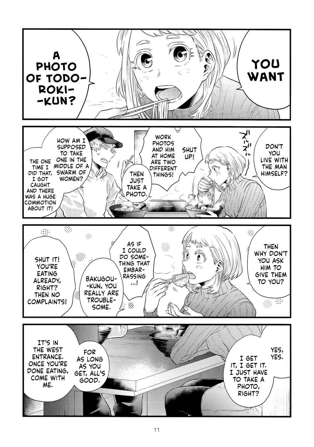 Page 12 Chapter Unknown_d05b My Hero Academia - Sugar (Doujinshi)