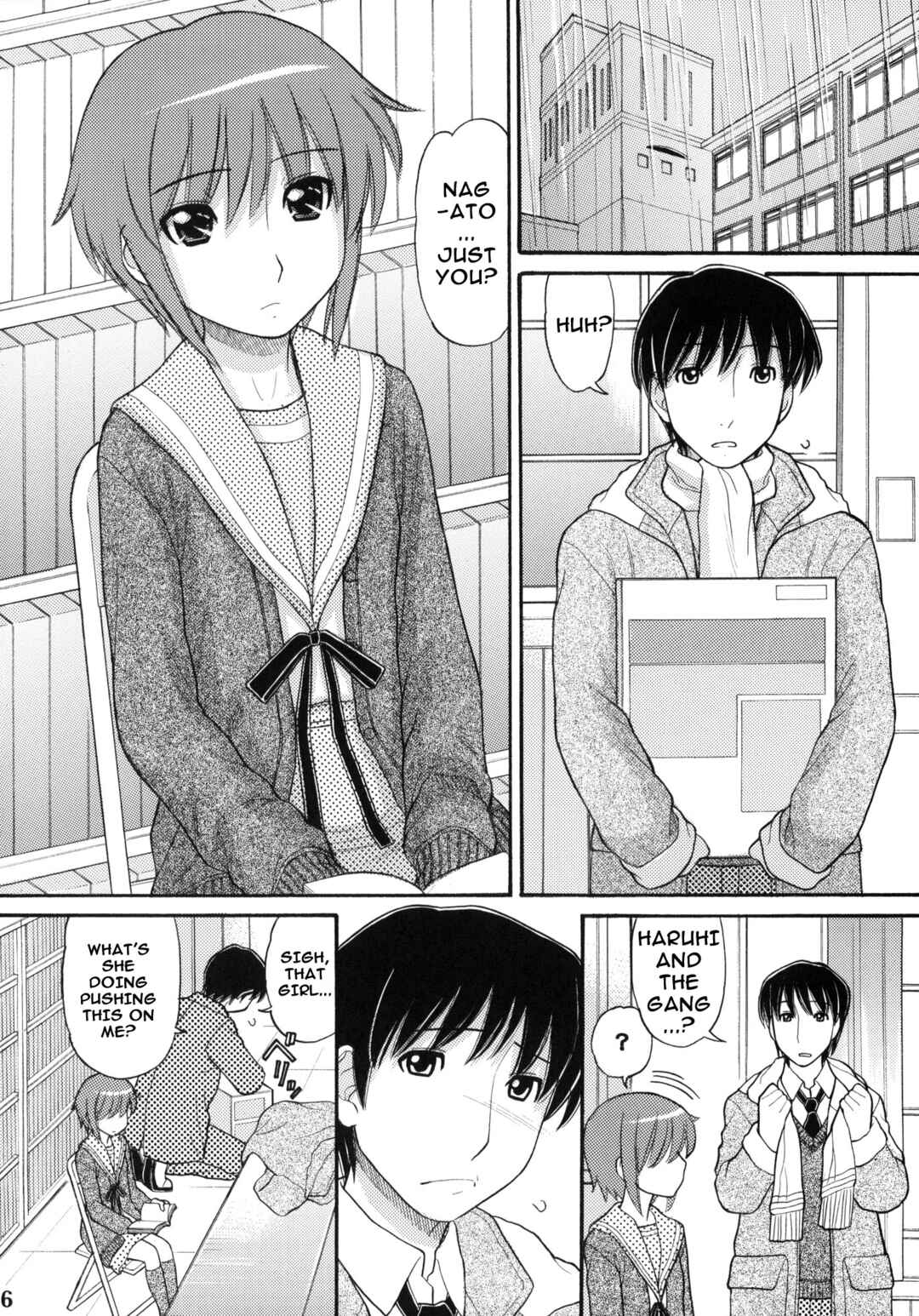 Page 5 Chapter Unknown_3087 Suzumiya Haruhi no Yuuutsu - Someday in the YUKI.N (Doujinshi)