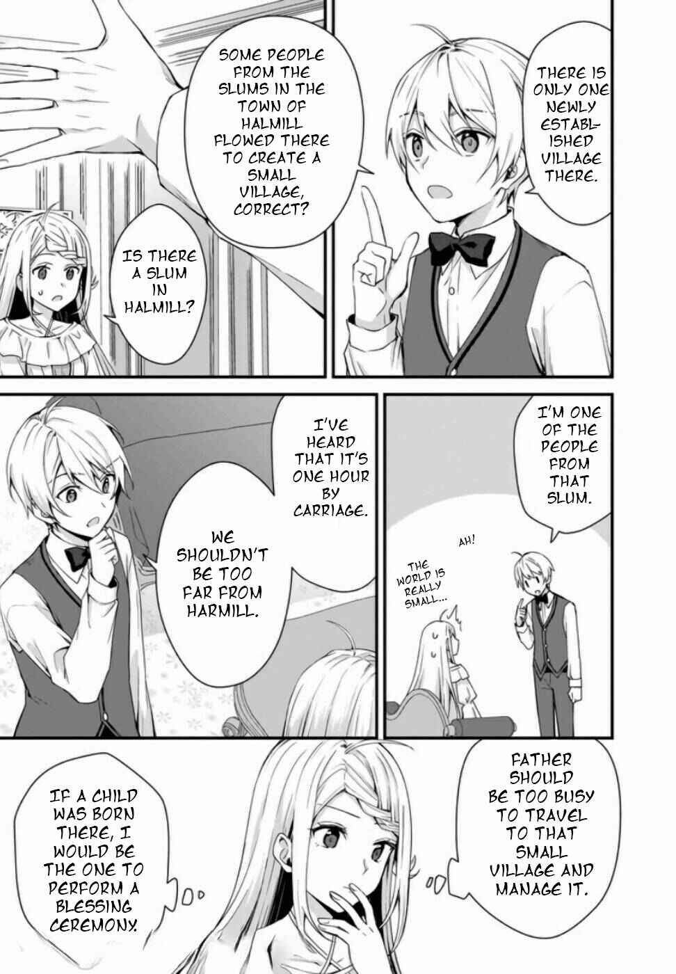 Page 8 Chapter 4 Kago nashi Reijou no Chiisa na Mura ~Saa, Ryouchi Unei wo Hajimemashou!~