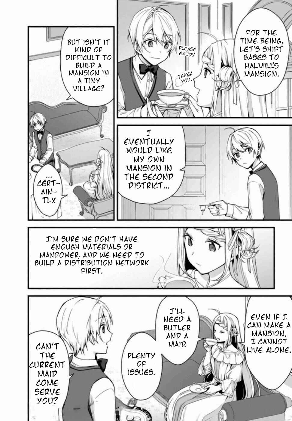 Page 9 Chapter 4 Kago nashi Reijou no Chiisa na Mura ~Saa, Ryouchi Unei wo Hajimemashou!~